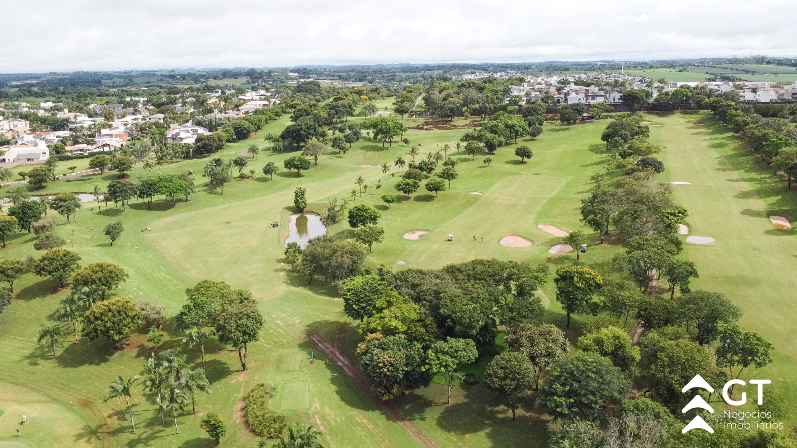Campo de golfe do Royal Golf Residence, em Londrina